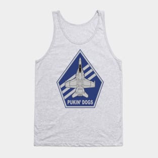 VFA-143 Pukin Dogs - F/A-18 Tank Top